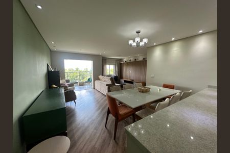Sala de apartamento para alugar com 2 quartos, 87m² em Jardim Tupanci, Barueri
