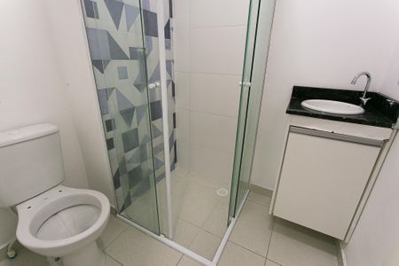 Banheiro Social de kitnet/studio para alugar com 1 quarto, 28m² em Vila Formosa, São Paulo