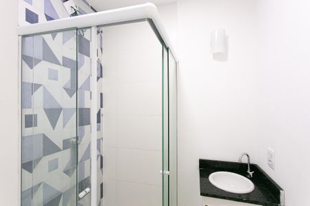 Banheiro Social de kitnet/studio para alugar com 1 quarto, 28m² em Vila Formosa, São Paulo