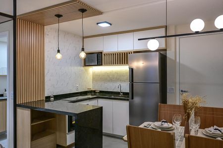 Studio para alugar com 40m², 1 quarto e sem vagaCozinha