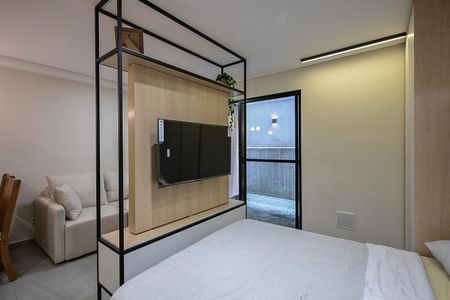 Studio para alugar com 40m², 1 quarto e sem vagaQuarto