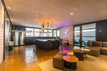 Área comum de kitnet/studio à venda com 1 quarto, 19m² em Jardim Paulista, São Paulo