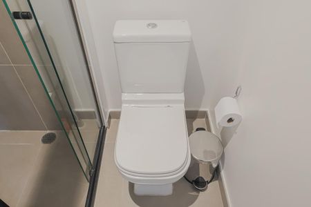 Banheiro de kitnet/studio à venda com 1 quarto, 19m² em Jardim Paulista, São Paulo
