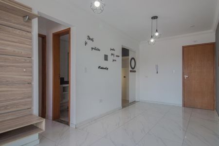 Sala de apartamento para alugar com 2 quartos, 53m² em Parque São Vicente, Mauá