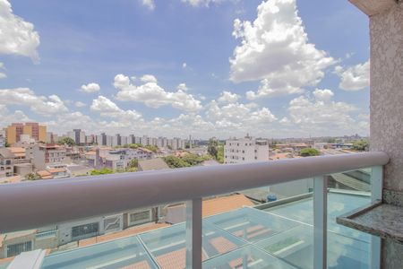 Sacada da Sala de apartamento para alugar com 2 quartos, 53m² em Parque São Vicente, Mauá