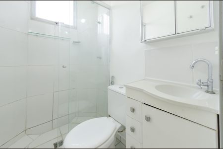 Banheiro de apartamento para alugar com 2 quartos, 55m² em Salgado Filho, Belo Horizonte
