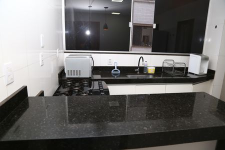 Apartamento para alugar com 82m², 2 quartos e 1 vagaCozinha Americana