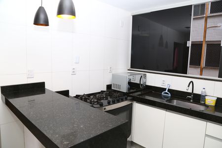 Cozinha Americana de apartamento para alugar com 2 quartos, 82m² em Vila São João, Goiânia
