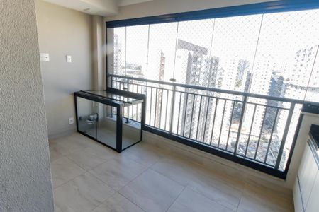 Varanda da Sala de apartamento para alugar com 2 quartos, 67m² em Vila Andrade, São Paulo