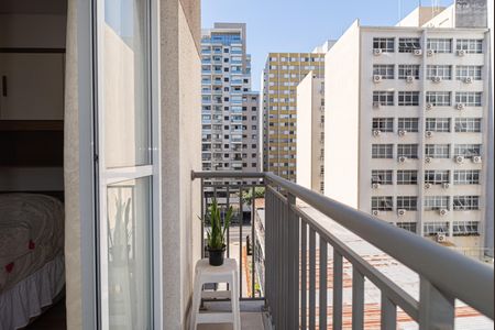 Studio à venda com 20m², 1 quarto e sem vagaVaranda do Quarto