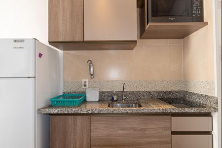 Studio à venda com 20m², 1 quarto e sem vagaCozinha