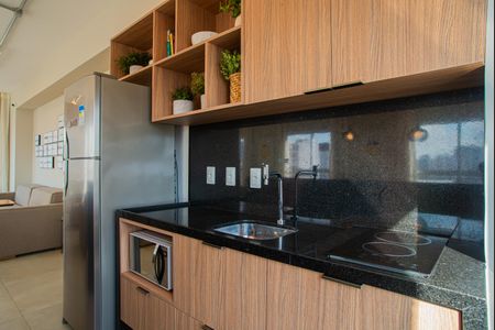 Studio à venda com 20m², 1 quarto e sem vagaÁrea comum - Salão de festas