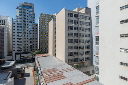 Studio à venda com 20m², 1 quarto e sem vagaVista da Varanda do Quarto