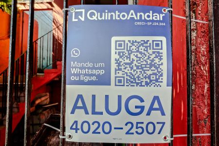 Casa para alugar com 60m², 1 quarto e sem vagaFachada - Plaquinha