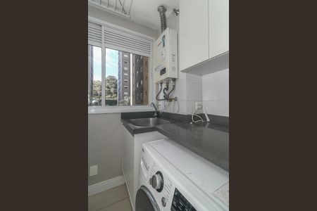 Área de Serviço de apartamento à venda com 3 quartos, 75m² em Jardim Carvalho, Porto Alegre