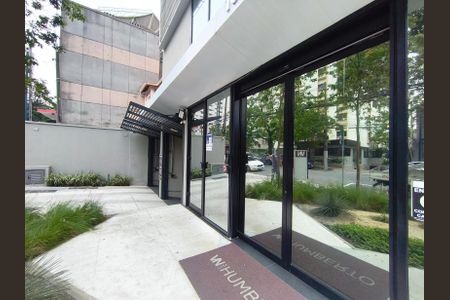 Studio à venda com 21m², 1 quarto e sem vagaFachada + Plaquinha