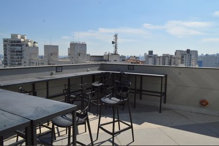 Studio à venda com 21m², 1 quarto e sem vagaTerraço