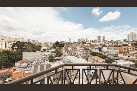 Varanda da Sala de apartamento à venda com 2 quartos, 64m² em Vila Guaca, São Paulo