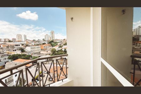 Varanda da Sala de apartamento à venda com 2 quartos, 64m² em Vila Guaca, São Paulo