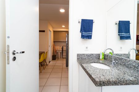 Apartamento para alugar com 36m², 1 quarto e sem vaga Apartamento para alugar com 36m², 1 quarto e sem vagaBanheiro