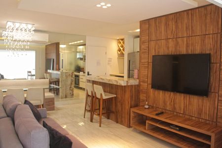 Sala de apartamento para alugar com 2 quartos, 102m² em Gonzaga, Santos