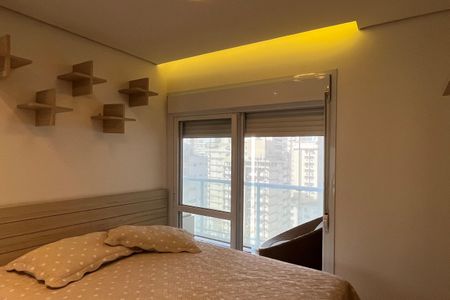 Quarto de apartamento para alugar com 2 quartos, 102m² em Gonzaga, Santos