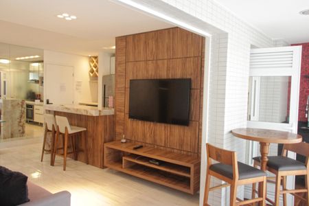 Sala de apartamento para alugar com 2 quartos, 102m² em Gonzaga, Santos