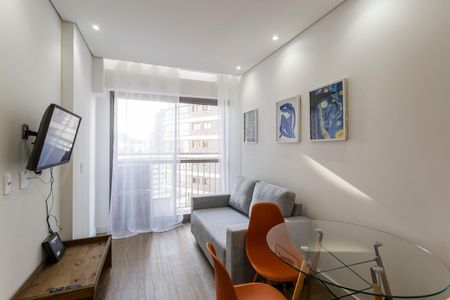 Studio à venda com 26m², 1 quarto e sem vaga Studio à venda com 26m², 1 quarto e sem vagaSala