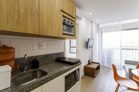 Studio à venda com 26m², 1 quarto e sem vaga Studio à venda com 26m², 1 quarto e sem vagaCozinha