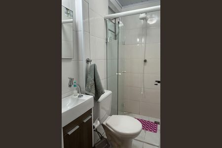 Banheiro da Suíte de apartamento para alugar com 1 quarto, 66m² em Embaré, Santos