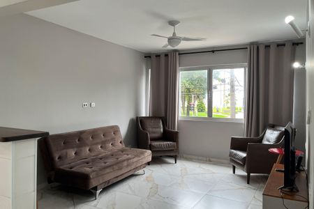 Sala de apartamento para alugar com 1 quarto, 66m² em Embaré, Santos