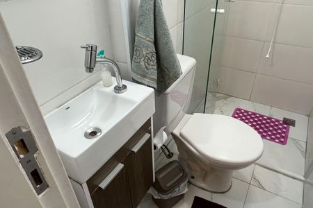 Apartamento para alugar com 66m², 1 quarto e sem vaga Apartamento para alugar com 66m², 1 quarto e sem vagaBanheiro da Suíte