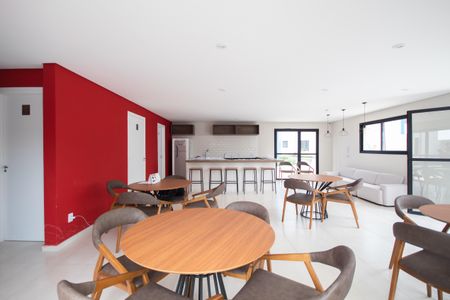 Apartamento à venda com 55m², 2 quartos e 1 vagaÁrea comum - Salão de festas