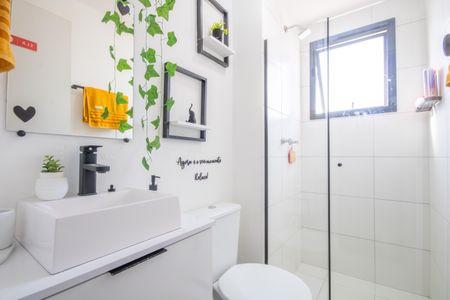 Apartamento à venda com 55m², 2 quartos e 1 vagaBanheiro Social