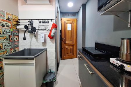 Studio para alugar com 23m², 1 quarto e sem vagaCozinha e Área de Serviço