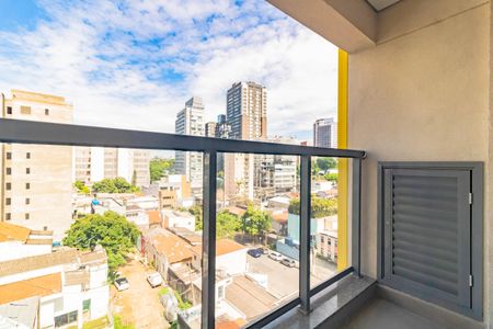 Varanda do Studio de kitnet/studio à venda com 1 quarto, 27m² em Vila Clementino, São Paulo
