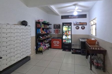 Área Comum - Mercadinho de apartamento para alugar com 2 quartos, 29m² em José Menino, Santos