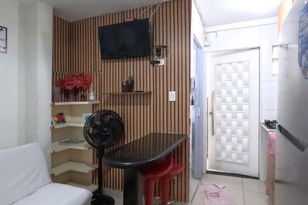 Sala de apartamento para alugar com 2 quartos, 29m² em José Menino, Santos