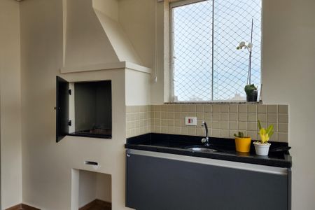 Varanda Gourmet de apartamento à venda com 4 quartos, 214m² em Nova Petrópolis, São Bernardo do Campo