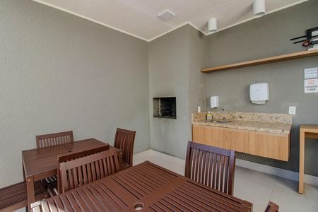 Área comum - Churrasqueira de apartamento para alugar com 2 quartos, 41m² em Sarandi, Porto Alegre