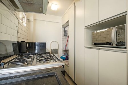 Sala/Cozinha de apartamento para alugar com 1 quarto, 51m² em Pinheiros, São Paulo
