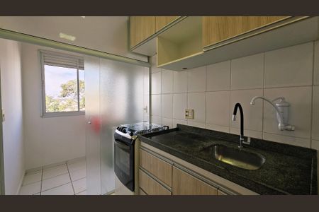 Cozinha de apartamento para alugar com 2 quartos, 49m² em Jardim Ermida I, Jundiaí