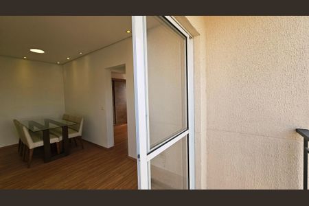 Varanda da Sala de apartamento para alugar com 2 quartos, 49m² em Jardim Ermida I, Jundiaí