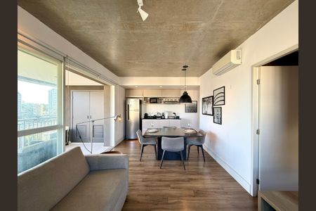 Apartamento para alugar com 69m², 1 quarto e 1 vagaSala