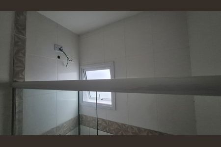 Banheiro  de kitnet/studio para alugar com 1 quarto, 34m² em Bangú, Santo André
