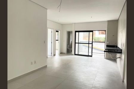 Sala de apartamento à venda com 3 quartos, 80m² em Cabral, Contagem