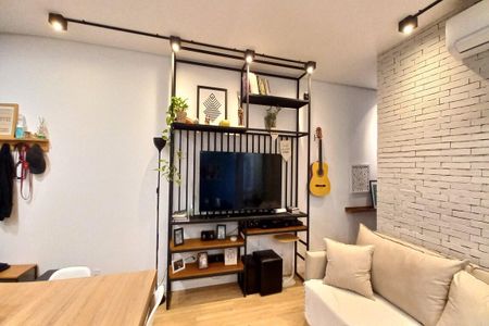 Sala de apartamento para alugar com 2 quartos, 80m² em Jardim das Cerejeiras, Campinas