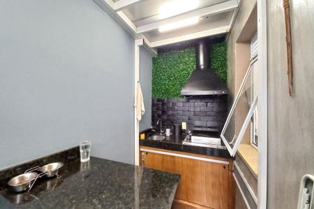 Varanda Gourmet de apartamento para alugar com 2 quartos, 80m² em Jardim das Cerejeiras, Campinas
