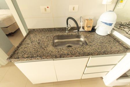 Cozinha de apartamento para alugar com 1 quarto, 40m² em Portão, Curitiba