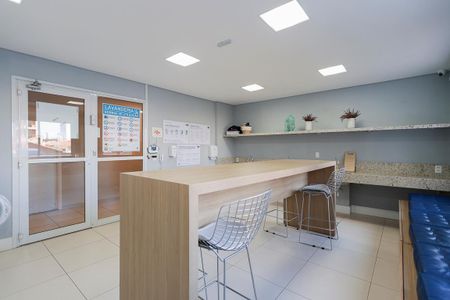 Apartamento para alugar com 34m², 2 quartos e sem vaga Apartamento para alugar com 34m², 2 quartos e sem vagaÁrea comum - Lavanderia